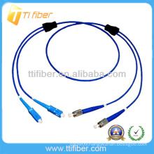 SC/UPC-FC/UPC Armored Fiber Optic Patch Cable (Armored Fiber Optical Jumper)